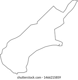 canterburi region map in New Zealand