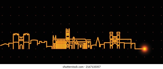 Canterbury Light Streak Skyline Profile