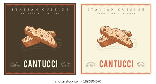 Cantucci Italian almond biscuits Biscotti