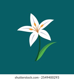 Diseño de la flor de la lona, ilustración de Arte vectorial 