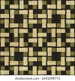  Padrão gráfico quebrado de grão de tela