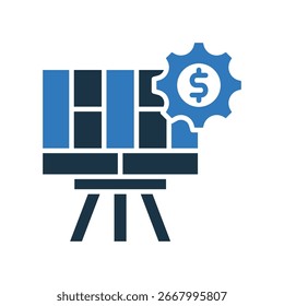 Canvas Icon Mixed Vector Illustration