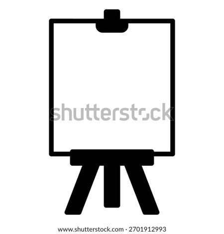 Canvas icon for painting and drawing