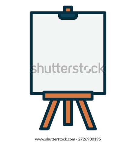 Canvas icon for painting and drawing
