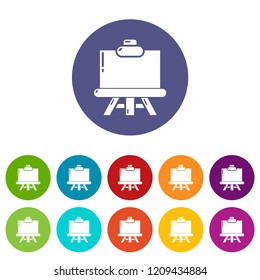 Canvas icon. Simple illustration of canvas vector icon for web