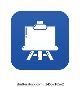 Canvas icon. Simple illustration of canvas vector icon for web
