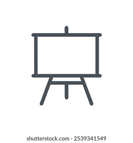 Icono de lienzo Estilo de Ilustración vectorial