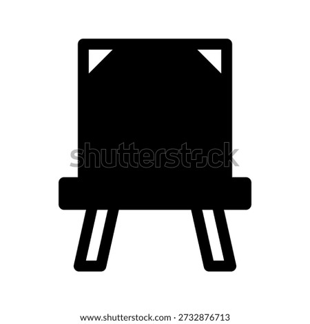 Canvas Icon Vector Symbol Design Illustration