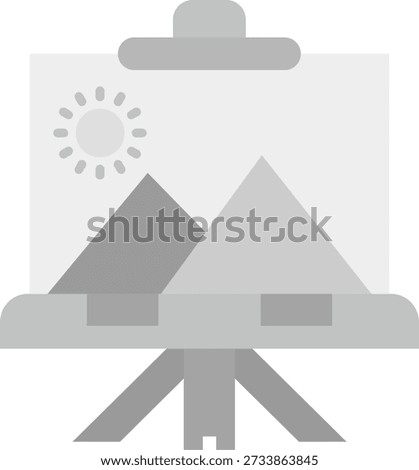 Canvas Line vector Icon Design