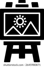 Lienzo Nuevo diseño creativo de iconos vectoriales