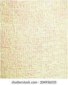 canvas painted with gesso. vector