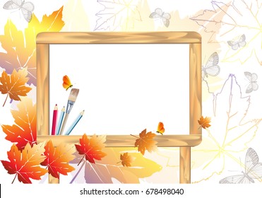 canvas for painting in summer out line