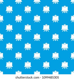 Canvas pattern vector seamless blue repeat for any use