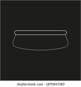 canvas pool. illustration for web and mobile design.