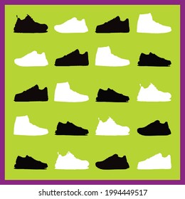 Canvas shoe wallpapers can be used as business backgrounds and artistic decoration.