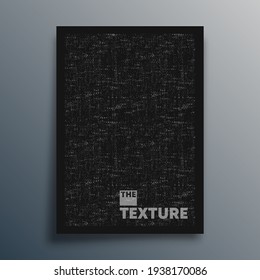 Canvas texture design for flyer, poster, brochure cover, background, wallpaper, typography, or other printing products. Vector illustration.
