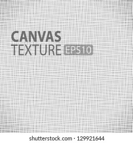 Canvas Texture, Vector Illustration