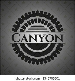 Canyon dark emblem