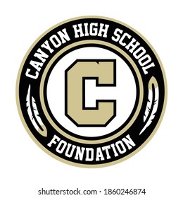 Canyon High School Foundation Logo, Canyon High School Logo