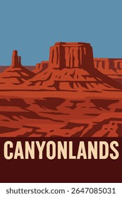 Canyonlands National Park offers breathtaking desert viewpoints, where rugged canyons and dramatic rock formations create a striking landscape.