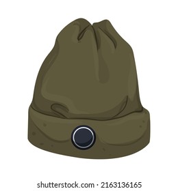 cap beanie color icon vector. cap beanie sign. isolated symbol illustration