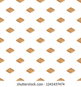 Cap box pattern seamless vector repeat for any web design