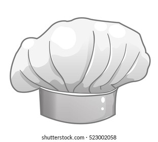 cap chef cartoon vector illustration