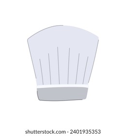 cap chef hat cartoon. kitchen cooker, restaurant food, bakery culinary cap chef hat sign. isolated symbol vector illustration