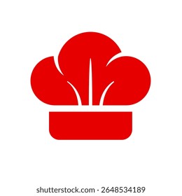 Cap, chef hat, cooker icon, Chef icon, Chef sign. flat illustration of vector.