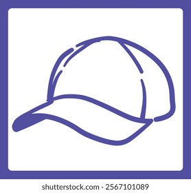 Cap for dance. Vector illustration.