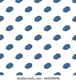 Cap driver pattern. Cartoon illustration of cap driver vector pattern for web
