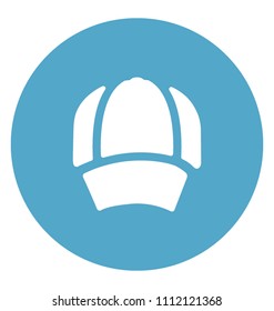 Cap Flat Colored Icon