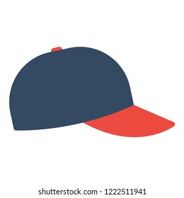 Cap flat icon. You can be used cap icon for several purposes like: websites, UI, UX, print templates, presentation templates, promotional materials, info-graphics, web and mobile phone apps.