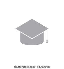 cap, graduate student attributes, icon, vector illustration, eps10,