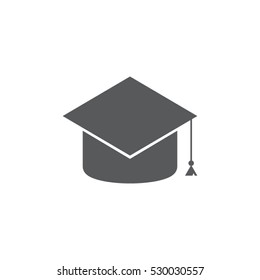 cap, graduate student attributes, icon, vector illustration, eps10,