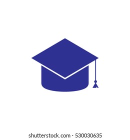 cap, graduate student attributes, icon, vector illustration, eps10,