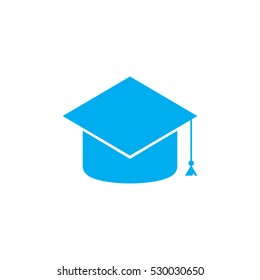 cap, graduate student attributes, icon, vector illustration, eps10,