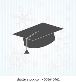 cap graduation icon
