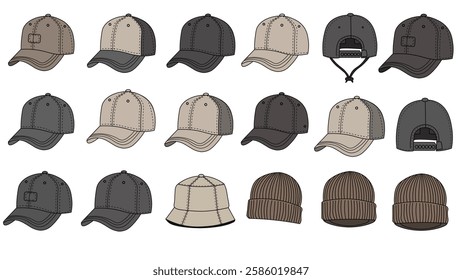 A Cap and Hat Collection