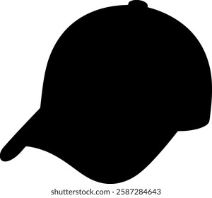 Cap Hat Vector   silhouette vector icon sign symbol illustration design.