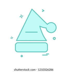 Cap icon design vector