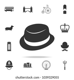 cap icon. Detailed set of United Kingdom culture icons. Premium quality graphic design. One of the collection icons for websites, web design, mobile app on white background