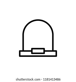 a cap icon. Element of autumn icon for mobile concept and web apps. Thin line a cap icon can be used for web and mobile