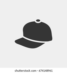 Cap icon illustration isolated vector sign symbol