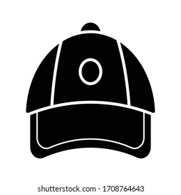 cap icon isolated vector illustration