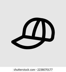 Icono de límite en el estilo de línea sobre viajes, uso para presentación de aplicaciones móviles del sitio web
