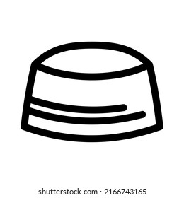 cap icon or logo isolated sign symbol vector illustration - high quality black style vector icons
