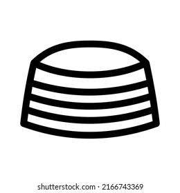 cap icon or logo isolated sign symbol vector illustration - high quality black style vector icons
