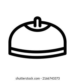 cap icon or logo isolated sign symbol vector illustration - high quality black style vector icons
