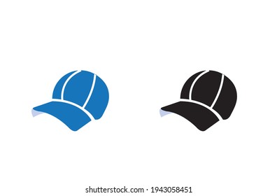 Cap Icon on white background